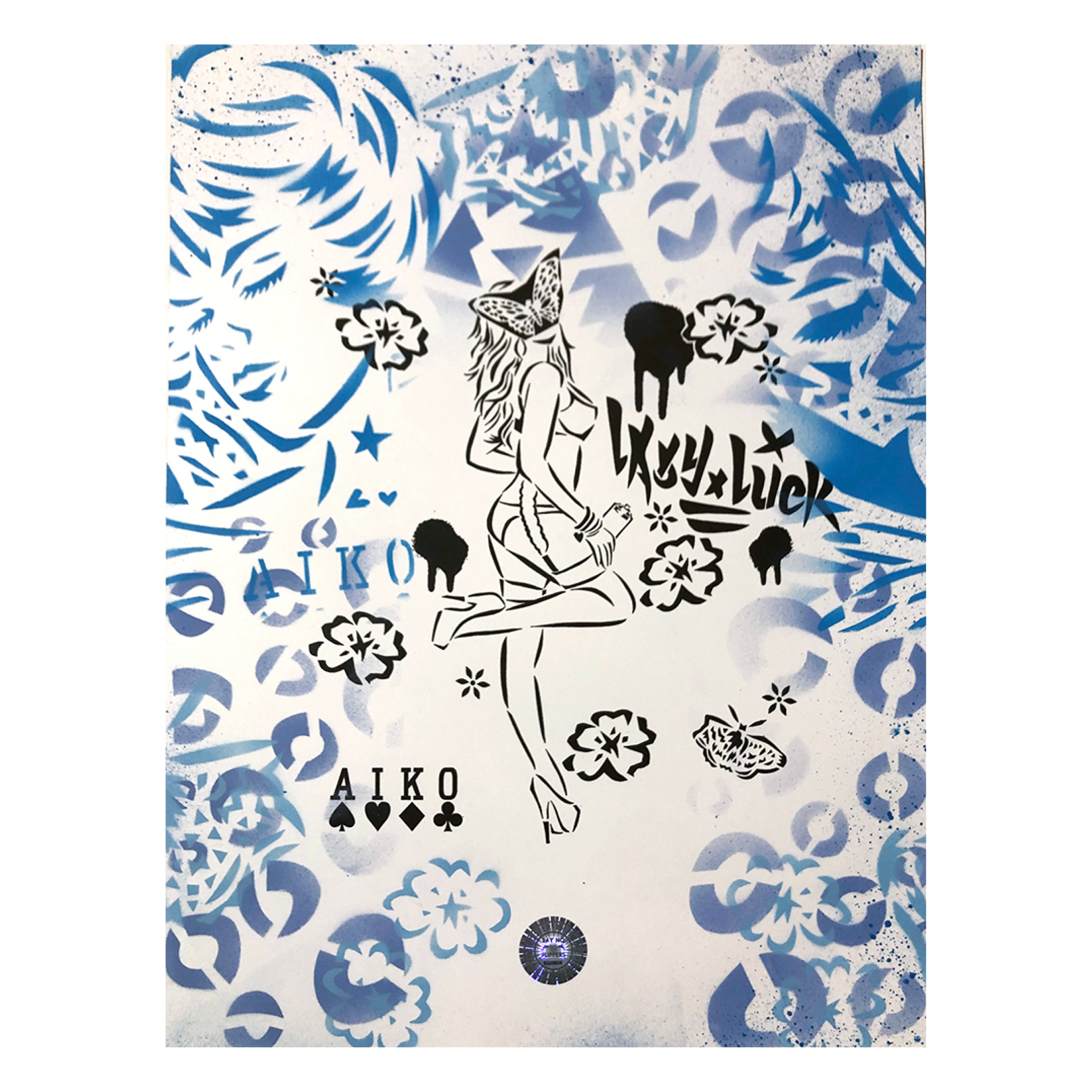 AIKO x Pearl Jam Poster BLUE Main image