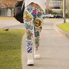 Leggings Golden305 - Wynwood Walls Shop