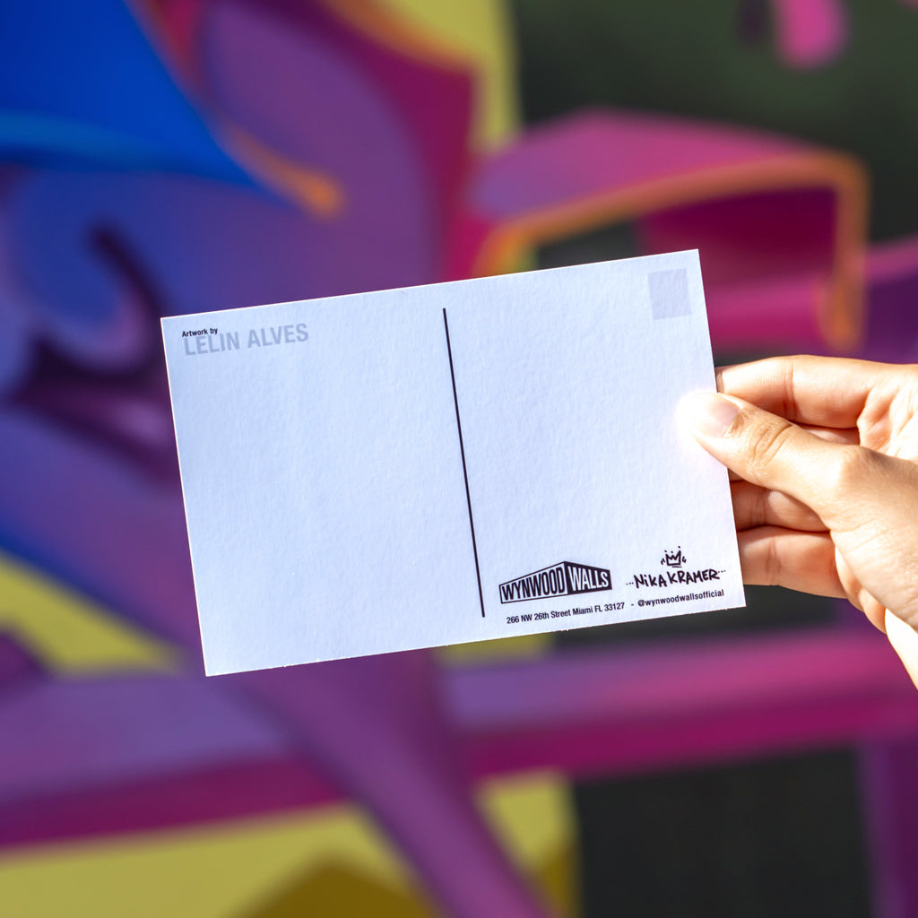 Lelin Alves Postcard 2022 - Wynwood Walls Shop