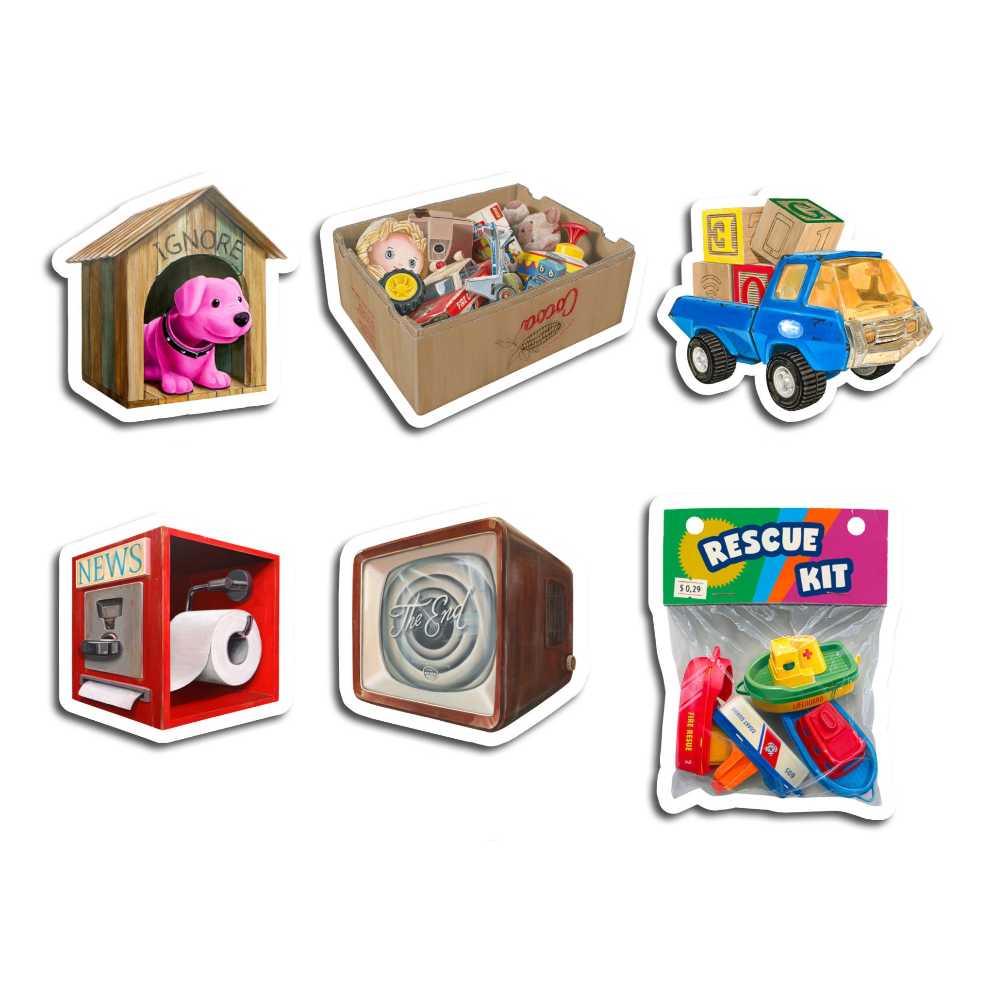 Leon Keer Sticker Pack - Wynwood Walls Shop