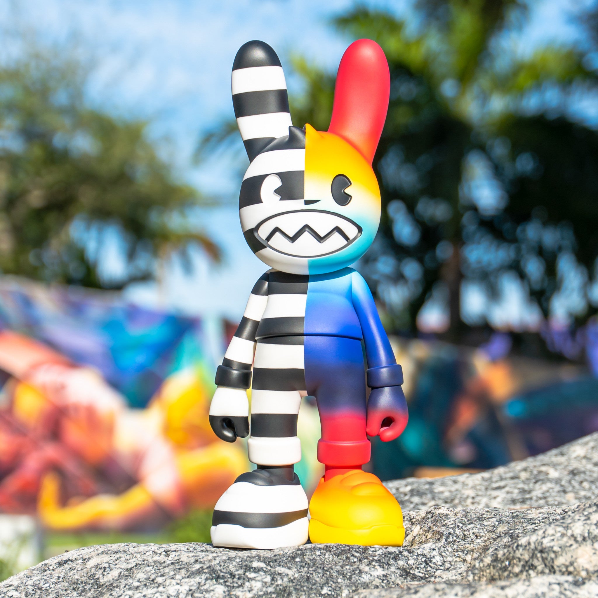 Lil' Helpers Cross Faded Guggimon - Wynwood Walls Shop Main image