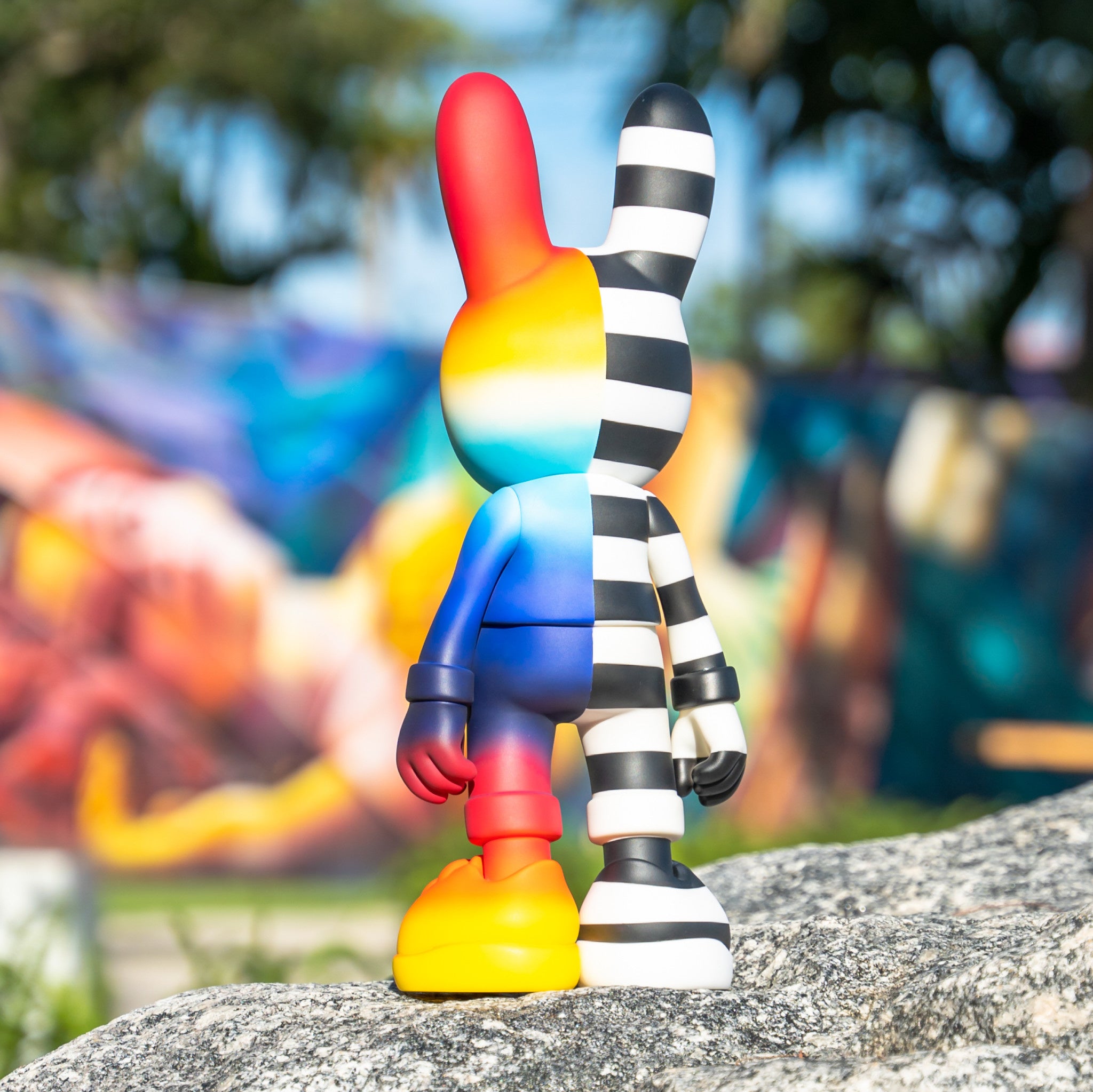 Lil' Helpers Cross Faded Guggimon - Wynwood Walls Shop