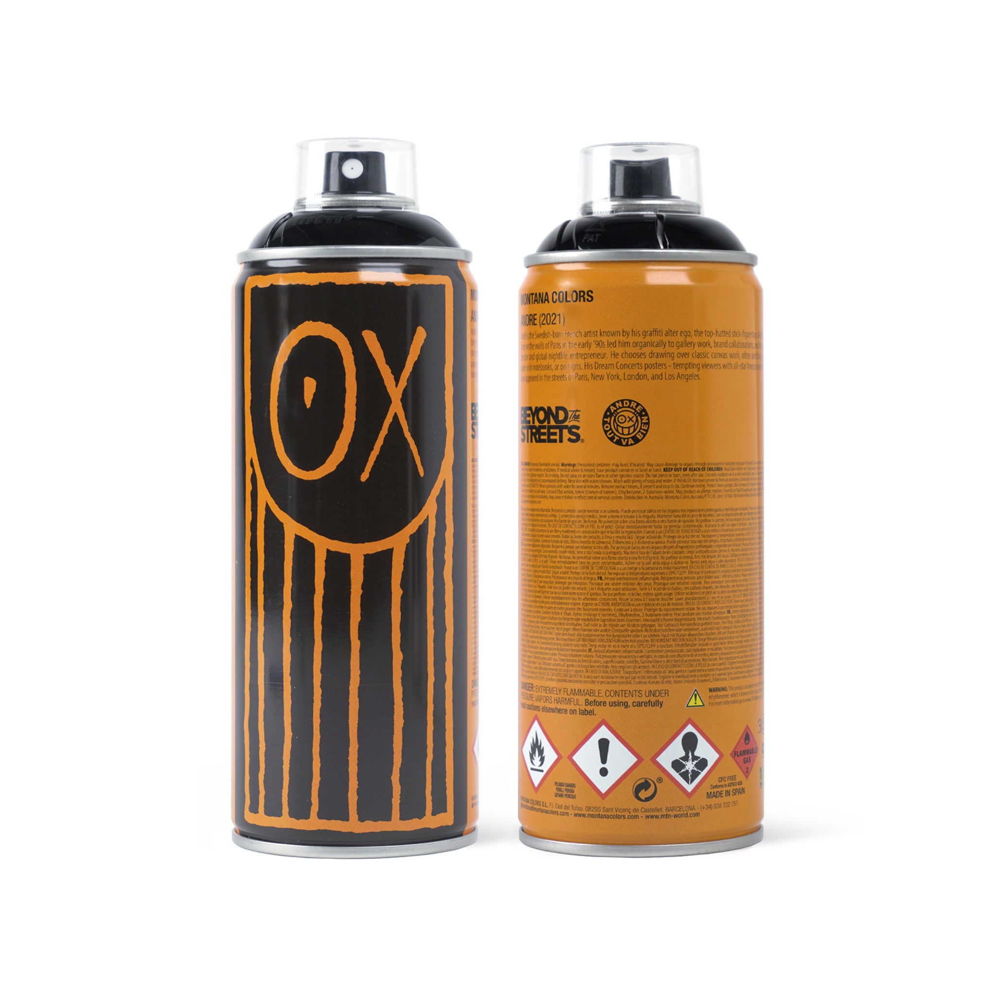 MTN Limited Edition ANDRE SARAIVA Spray Can - Wynwood Walls Shop
