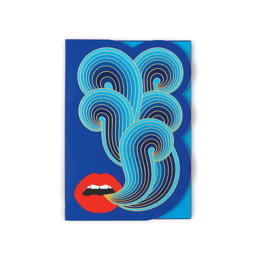 Journal Diecut Lips Jonathan Adler - Wynwood Walls Shop
