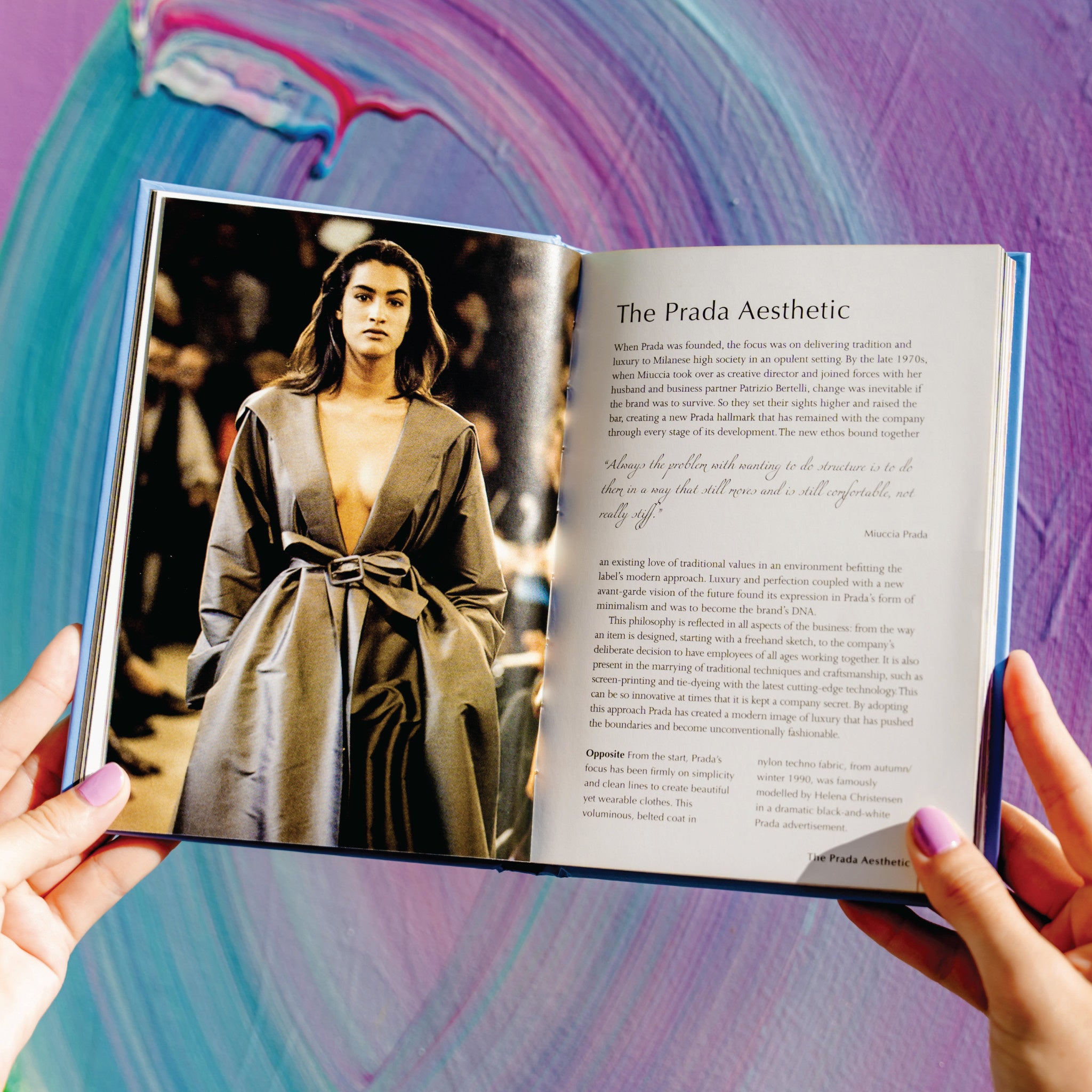 超美品　PRADA Fondazione Prada アートブック　写真集　洋書 Graphic Image Little Book of Prada Coffee Table Book, Leather