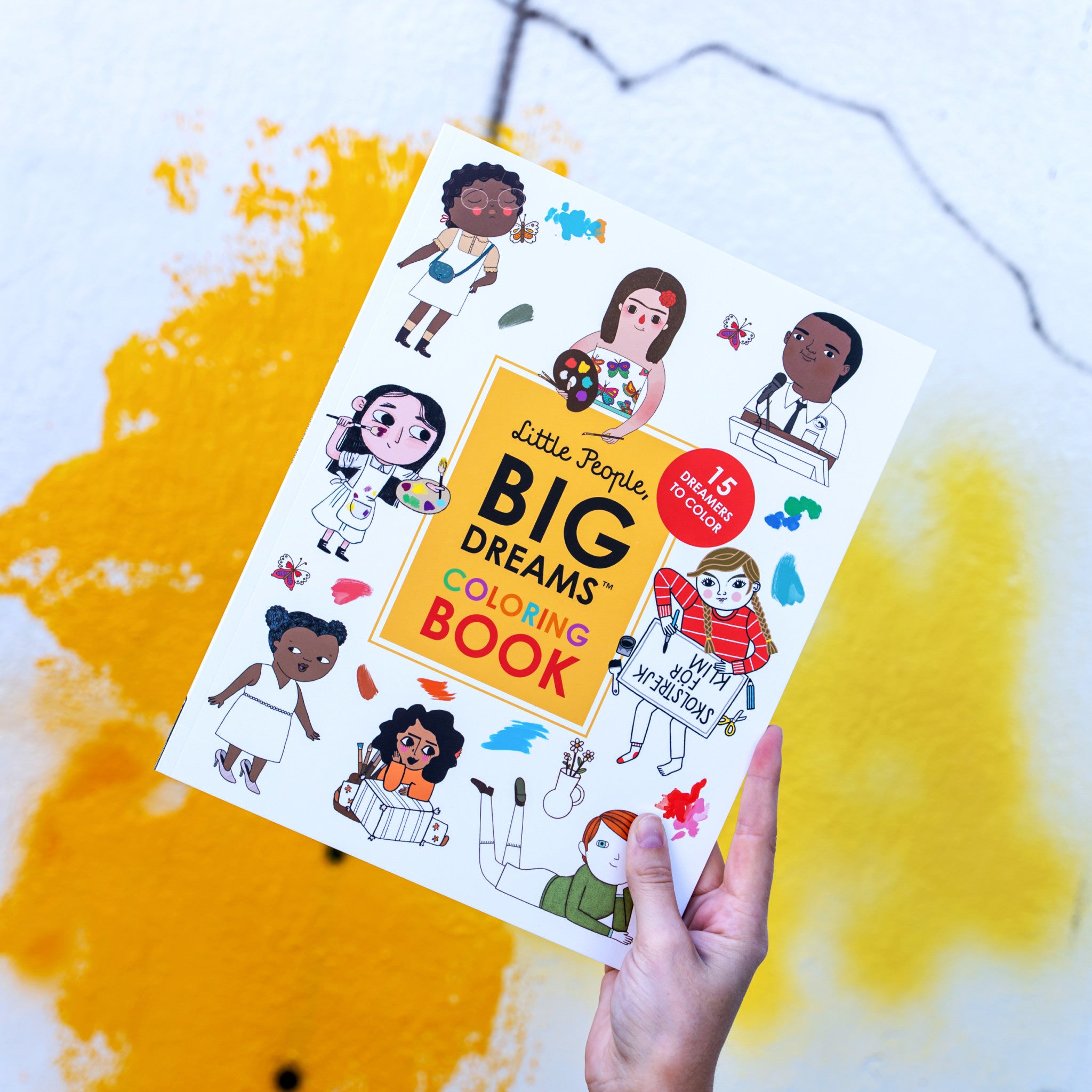 Little People, Big Dreams Coloring Book: 15 Dreamers to Color - Wynwood Walls Shop