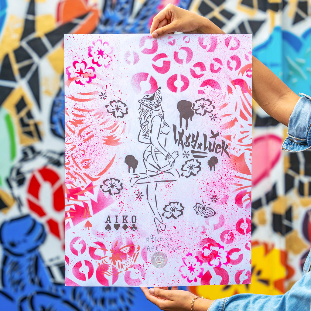 AIKO x Pearl Jam Poster PINK