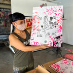 AIKO x Pearl Jam Poster PINK