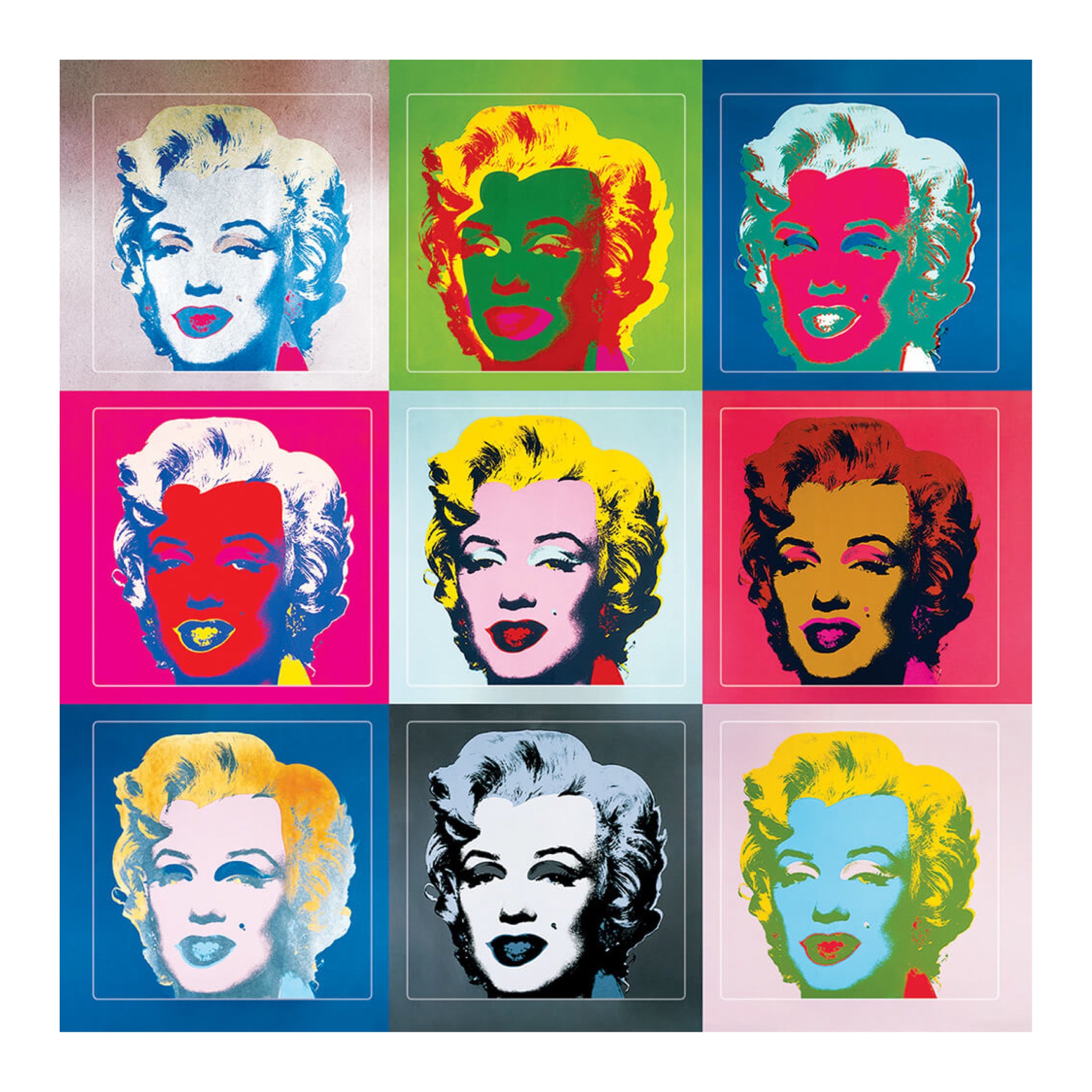 Apply Stickers - Marilyn by Warhol Sticker Sheet 5x5 - Wynwood Walls Shop Main image