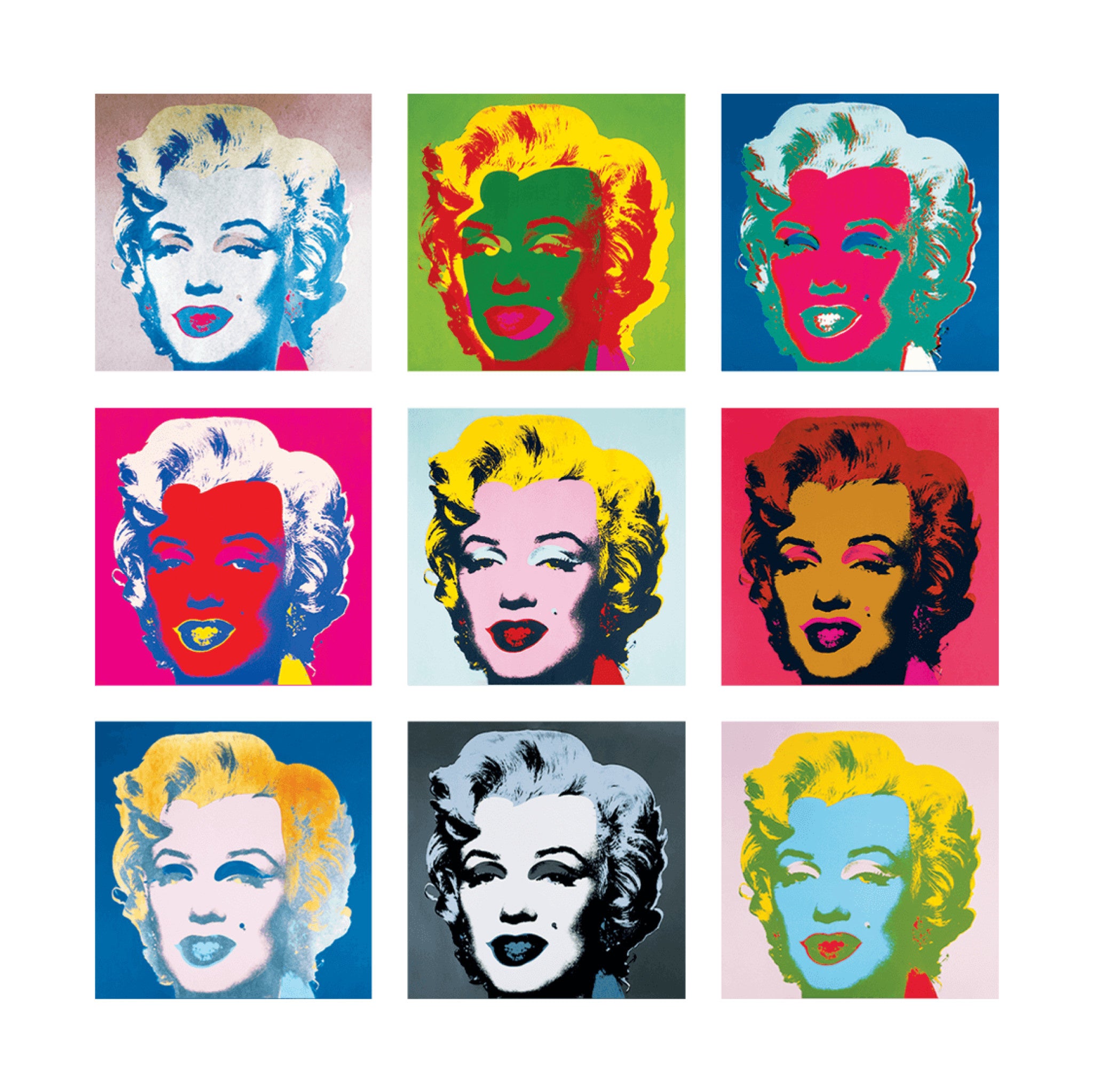 Apply Stickers - Marilyn by Warhol Sticker Sheet 5x5 - Wynwood Walls Shop