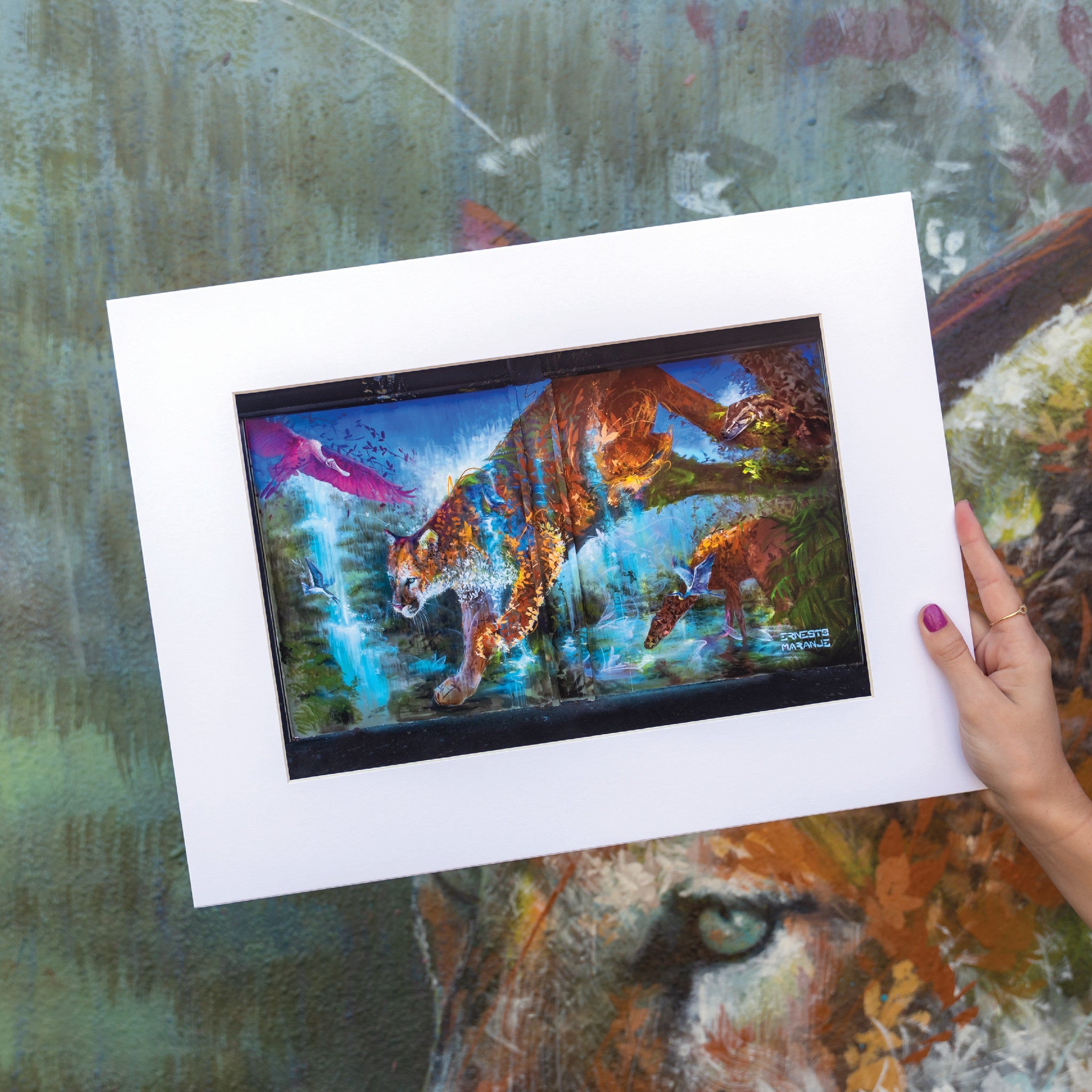ERNESTO MARANJE Matted Print 2021 - Wynwood Walls Shop