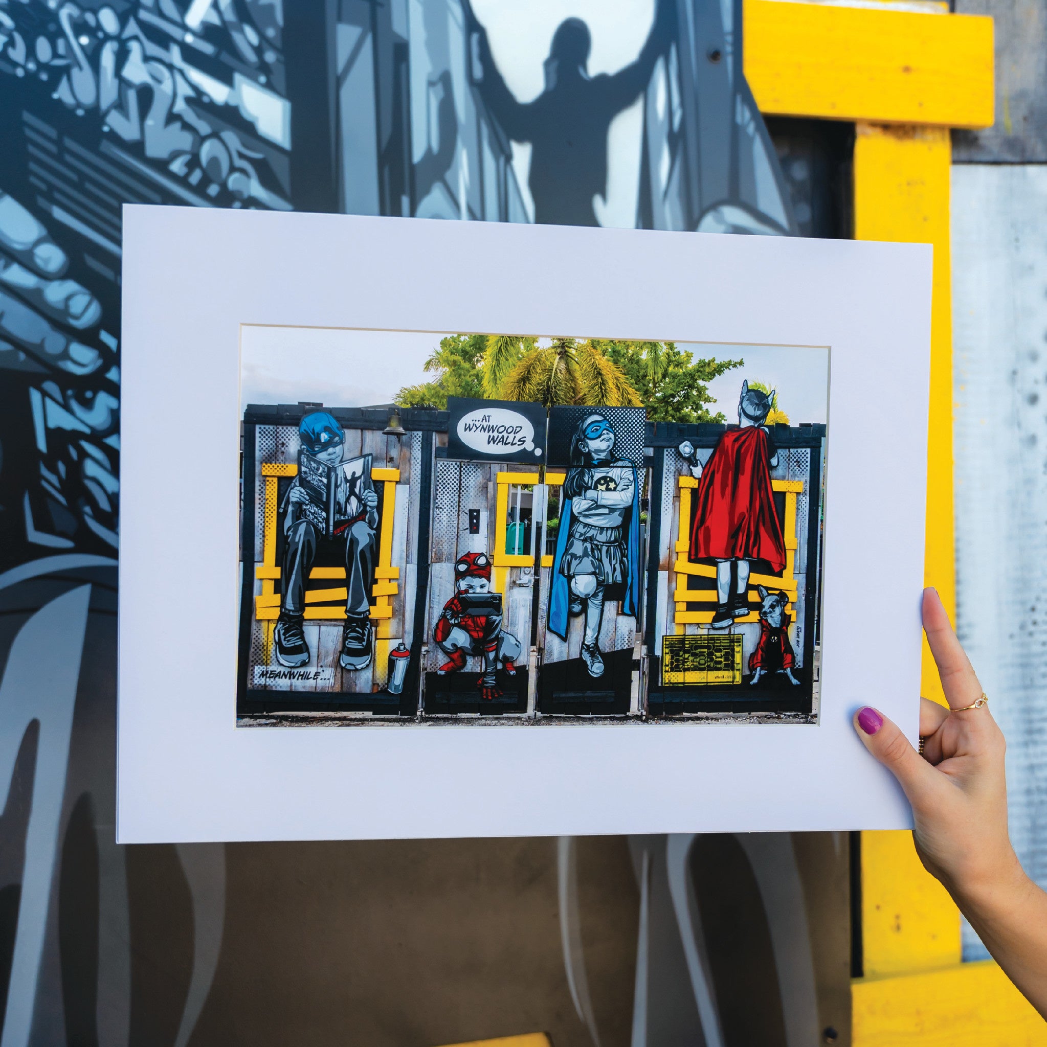 JOE IURATO Matted Print 2021 - Wynwood Walls Shop