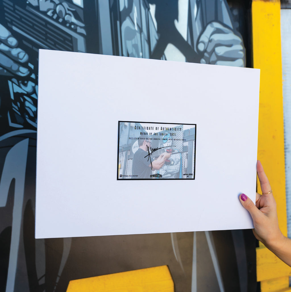 JOE IURATO Matted Print 2021 - Wynwood Walls Shop