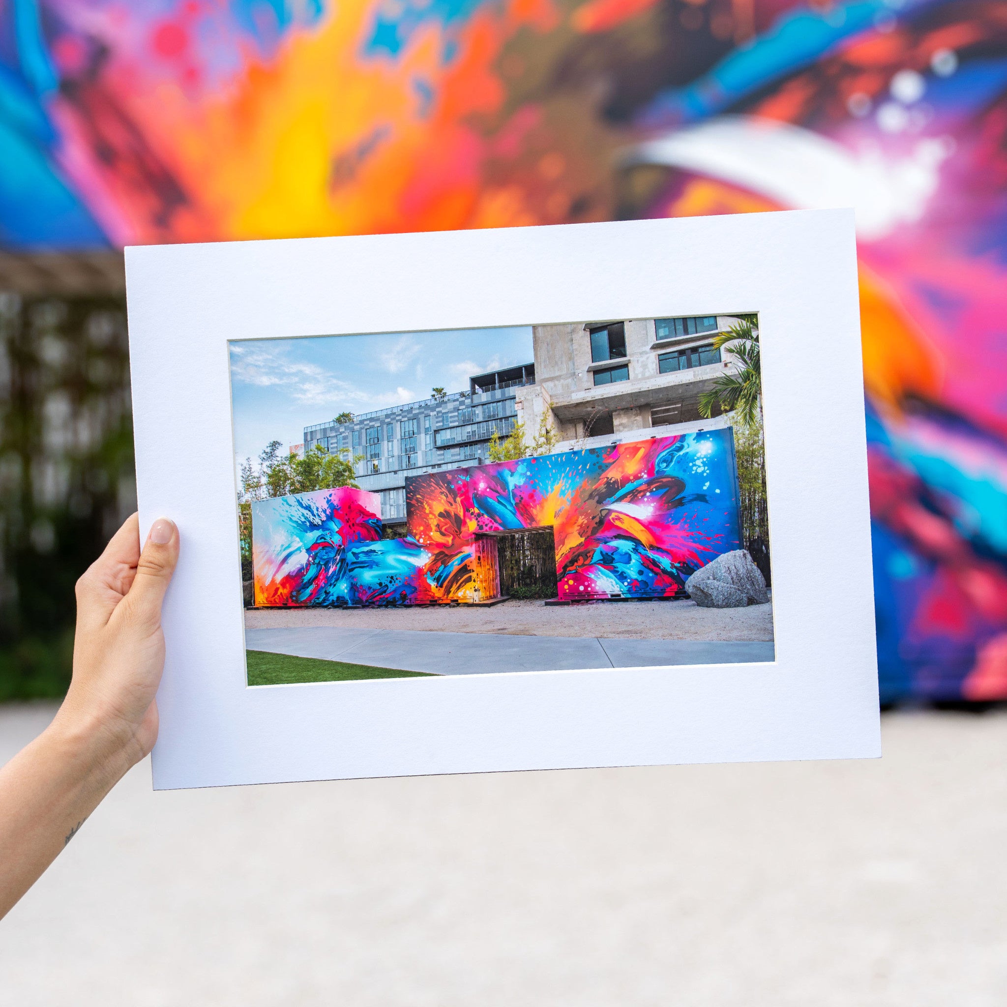 Mikael B. Matted Print 2022 - Last Chance Secondary image