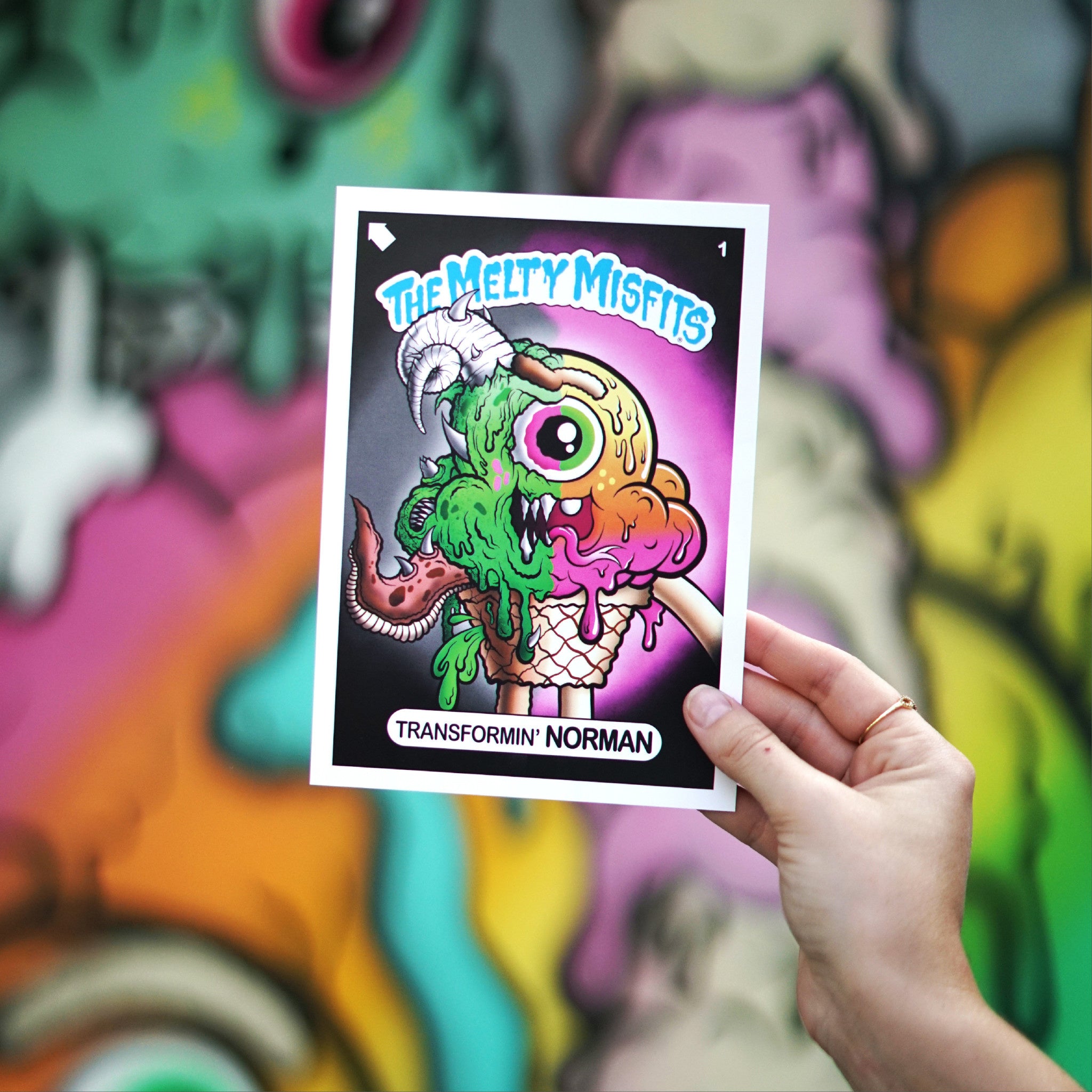 Buff monster Jumbo Melty misfits - Wynwood Walls Shop
