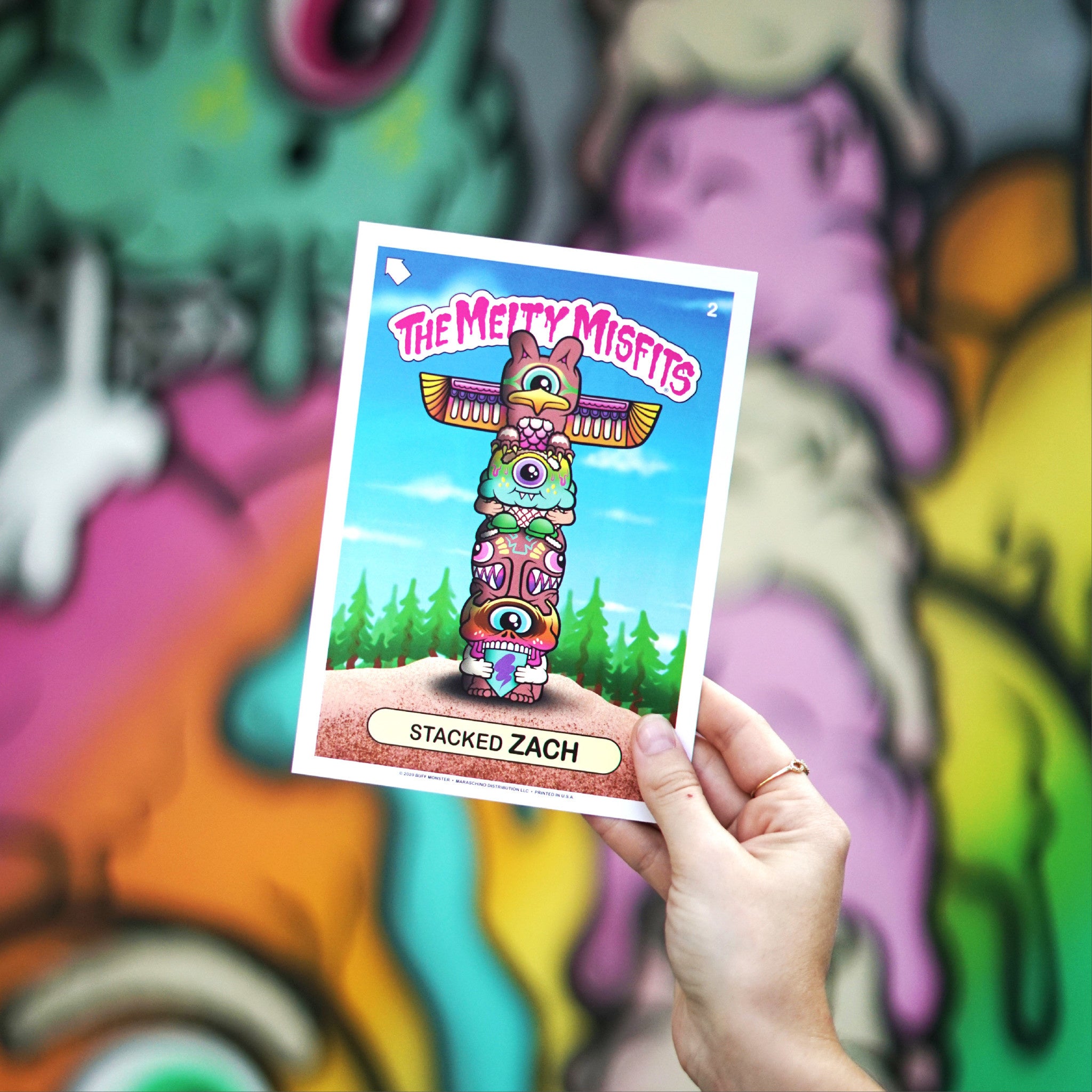 Buff monster Jumbo Melty misfits - Wynwood Walls Shop