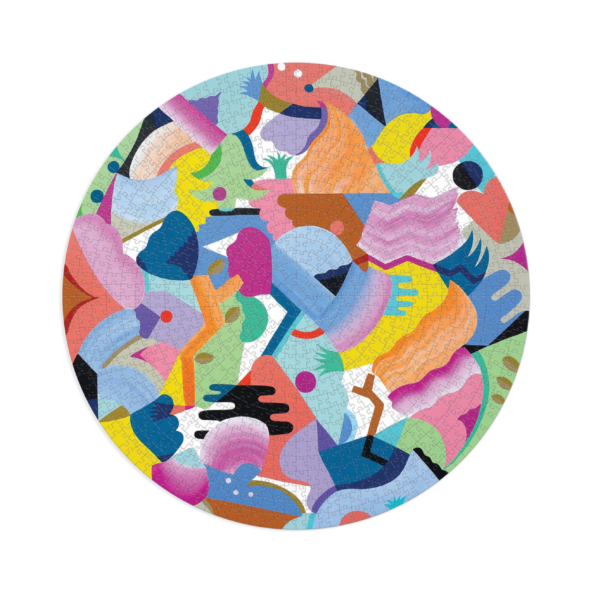 Mina Hamada LUNA DE FLOR 1000 Piece Round Puzzle - Wynwood Walls Shop