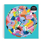 Mina Hamada LUNA DE FLOR 1000 Piece Round Puzzle - Wynwood Walls Shop