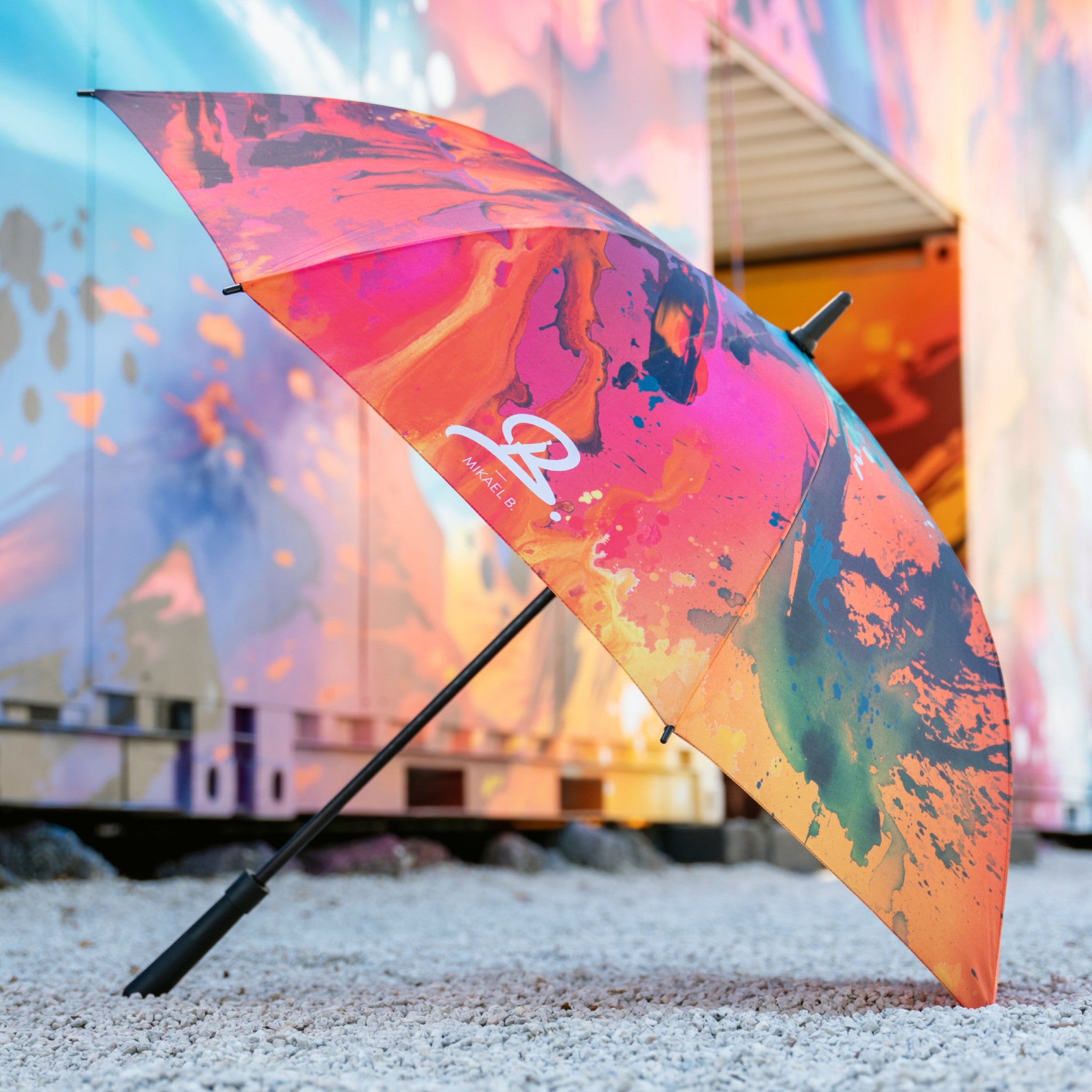 Mikael B. BELOW THE SURFACE Umbrella - Wynwood Walls Shop