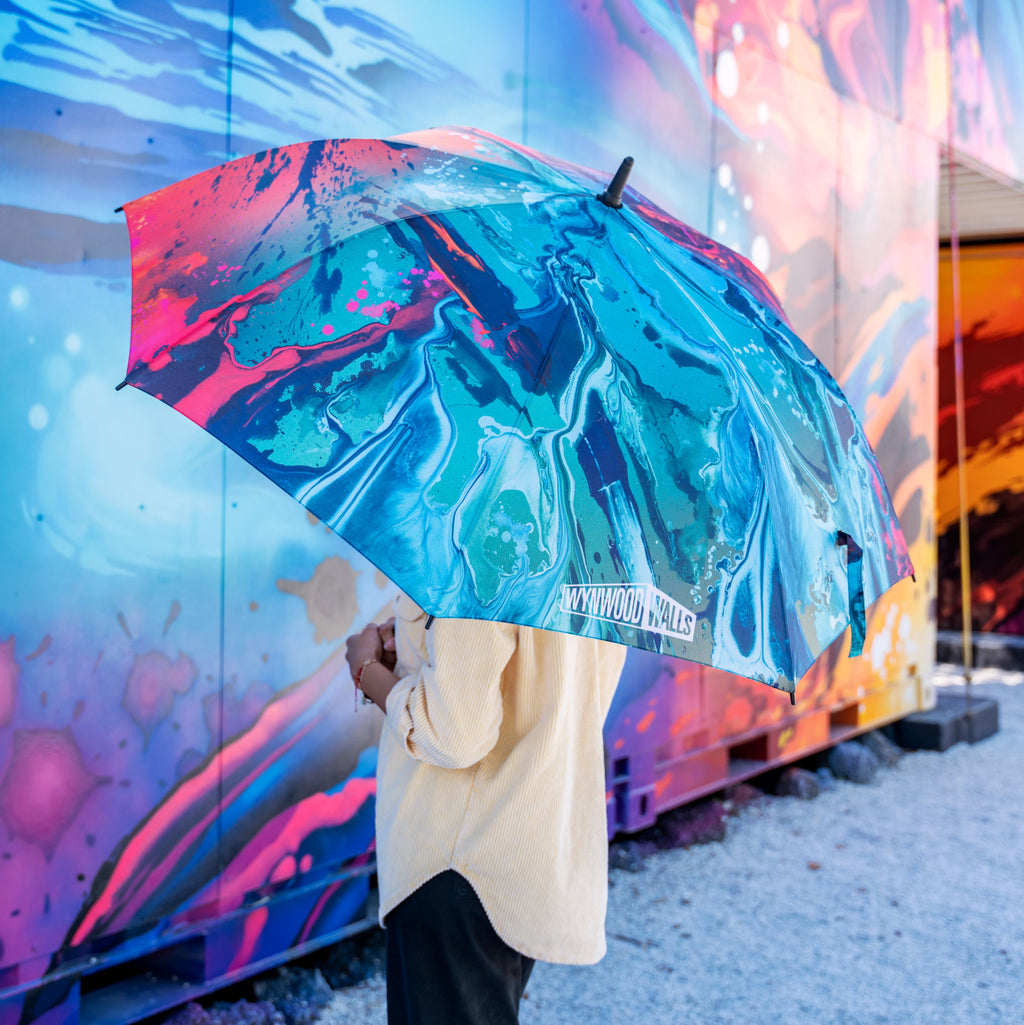 Mikael B. BELOW THE SURFACE Umbrella - Wynwood Walls Shop
