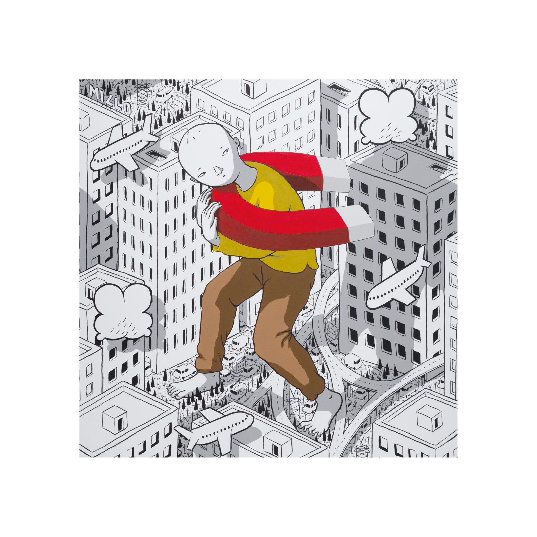 Millo RAGAZZO Magnet - Wynwood Walls Shop