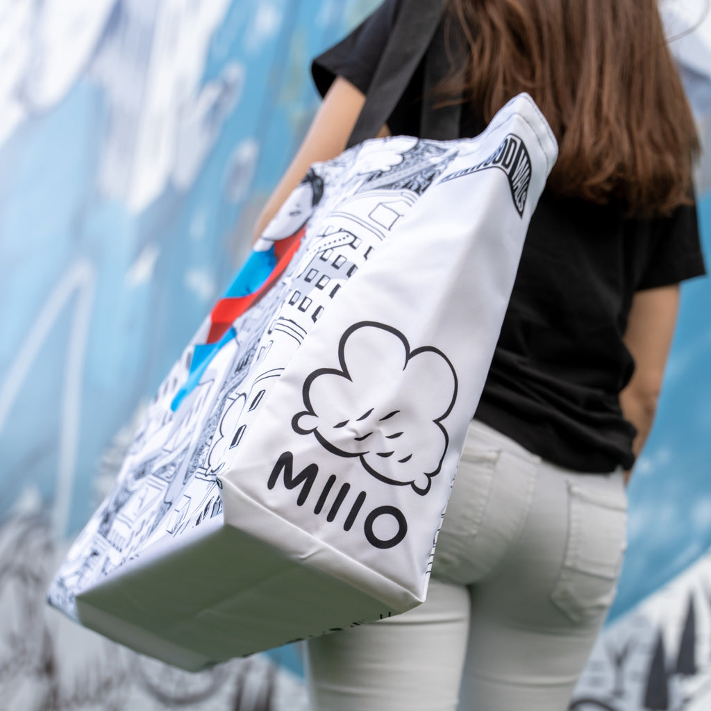 Millo Large Tote Bag - Wynwood Walls Shop