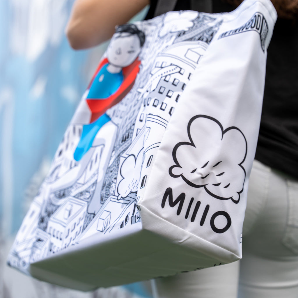 Millo Large Tote Bag - Wynwood Walls Shop