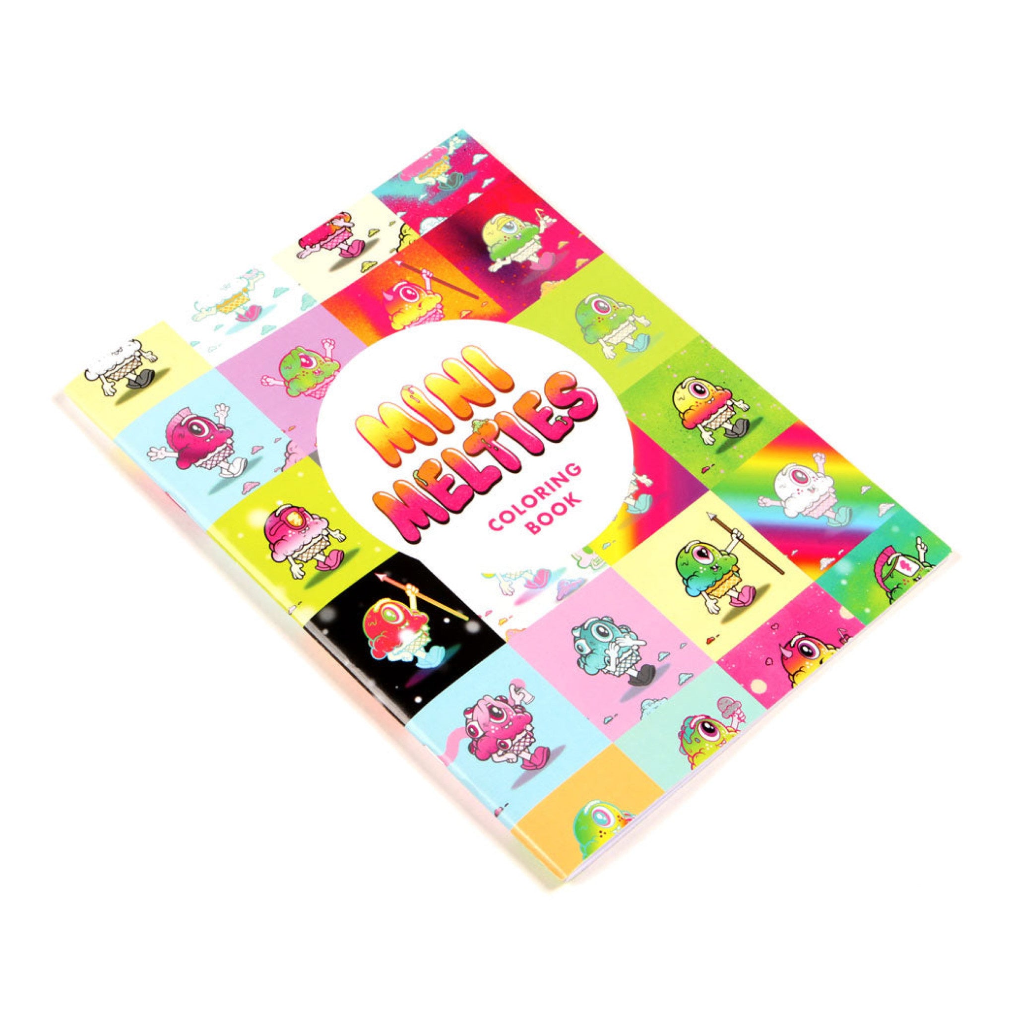Mini Melties Coloring Book by Buff Monster - Wynwood Walls Shop