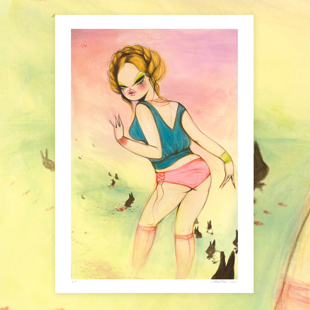 Miss Van COUNTRY GIRL Print - Wynwood Walls Shop