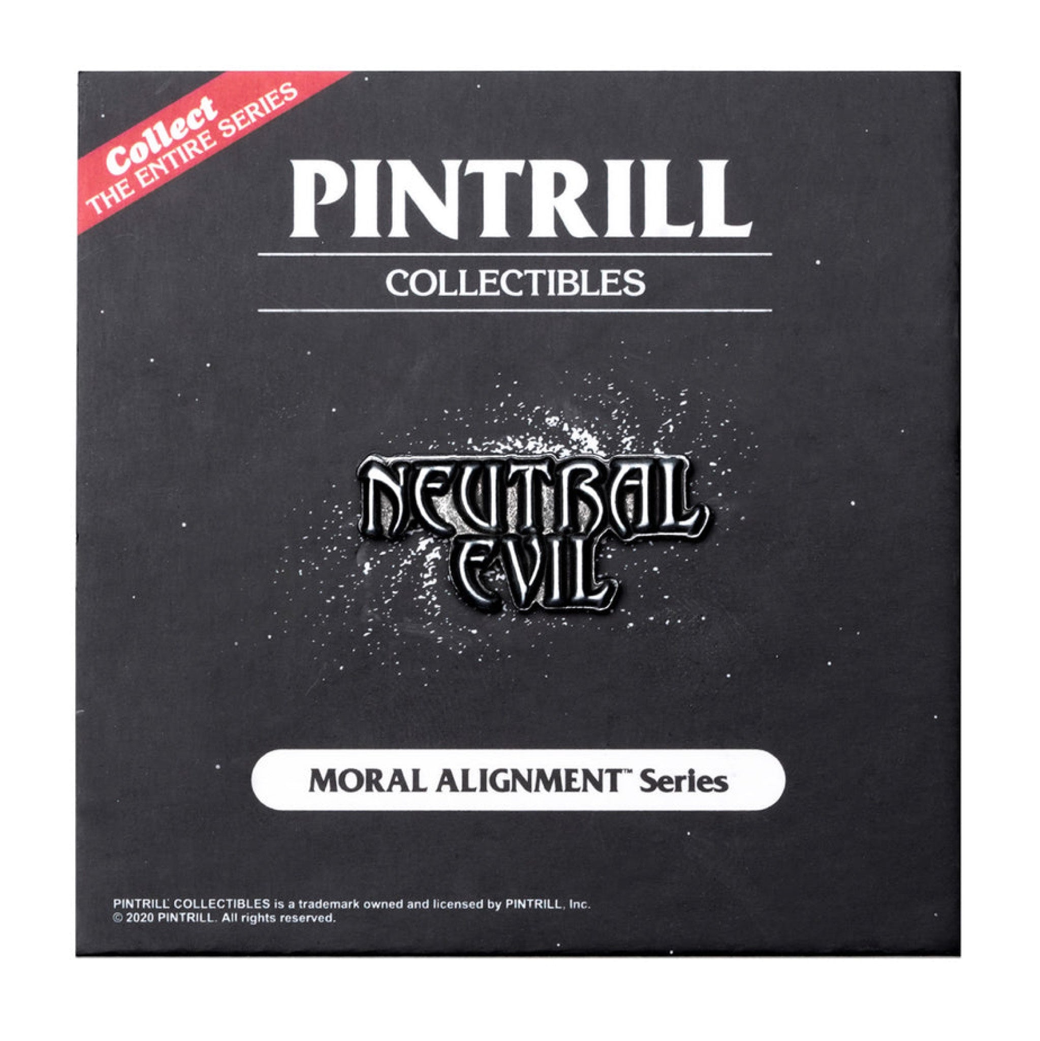 Moral Alignment NEUTRAL EVIL Pin Secondary image