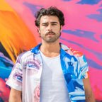 Elle MOTHER EARTH Satin Shirt - Wynwood Walls Shop
