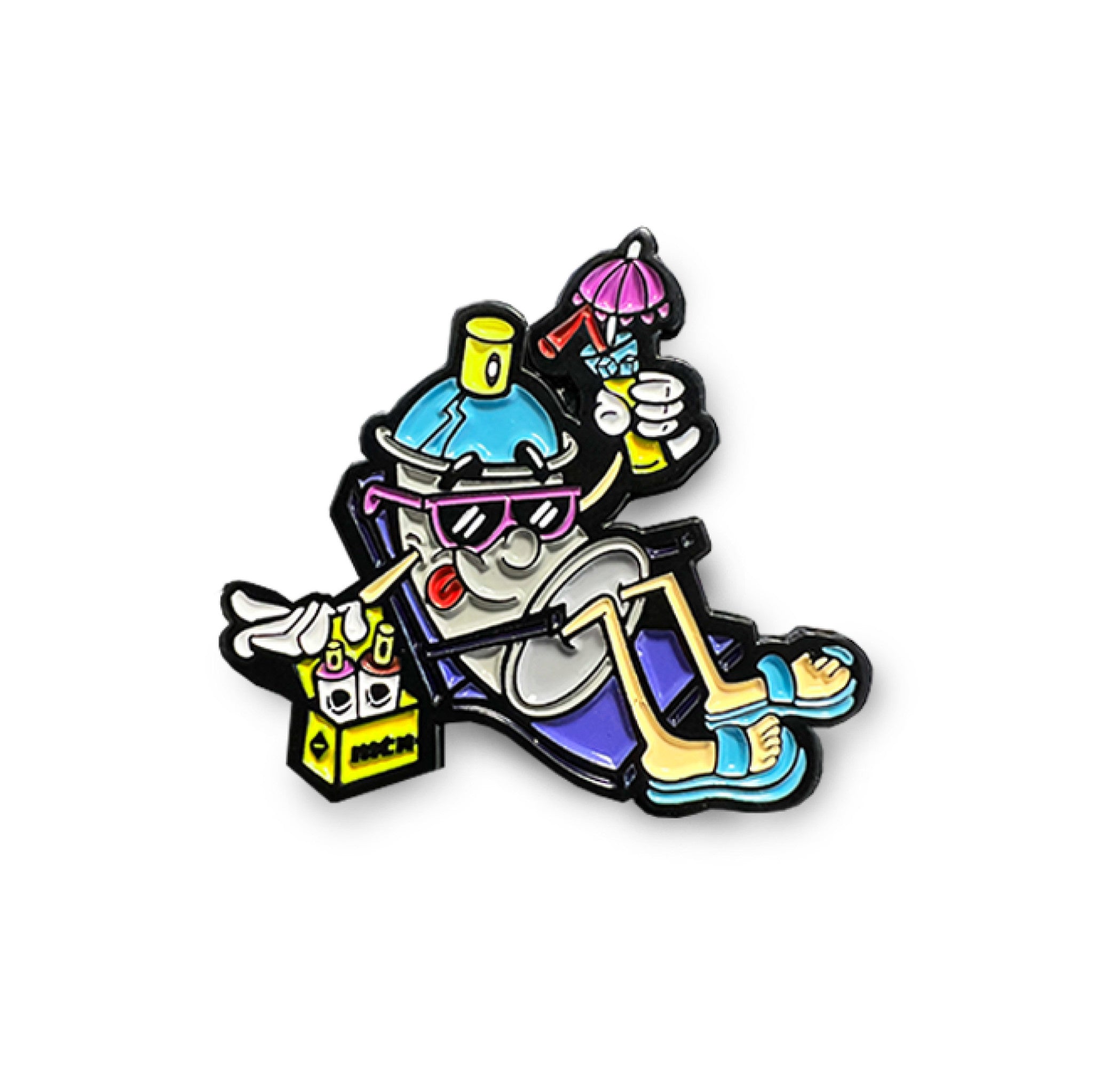 Fun in the Sun Enamel Pin - Wynwood Walls Shop