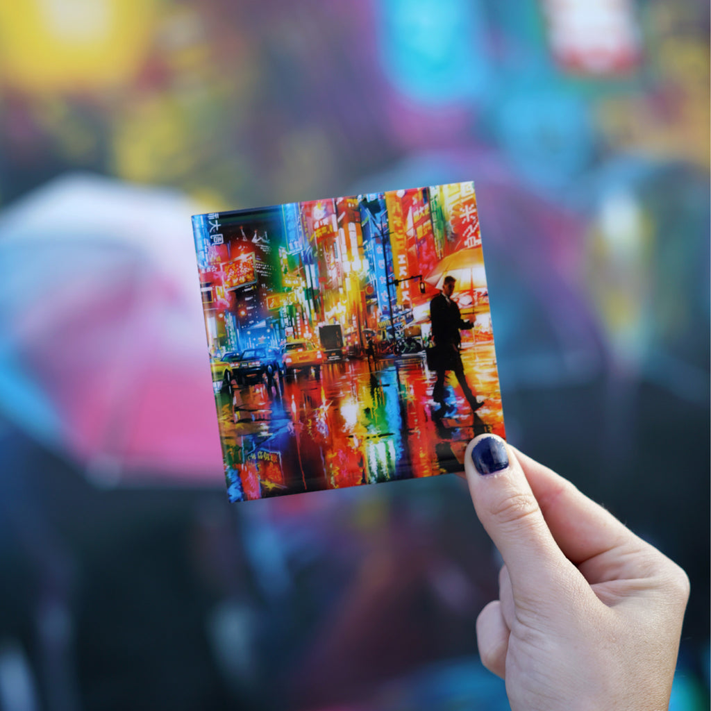 Dan Kitchener Neon Streets Magnet - Wynwood Walls Shop