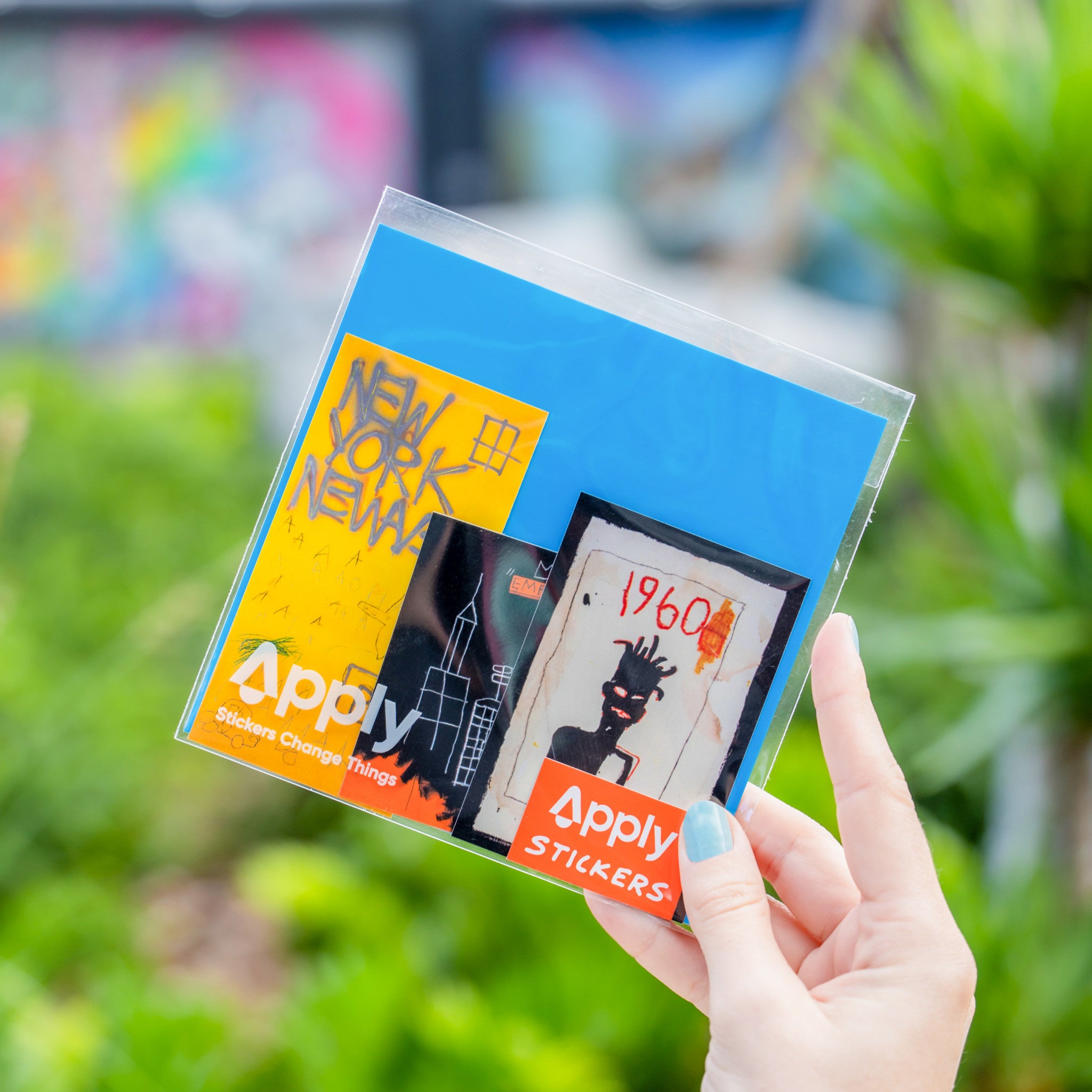 Basquiat NEW YORK Sticker Pack Secondary image