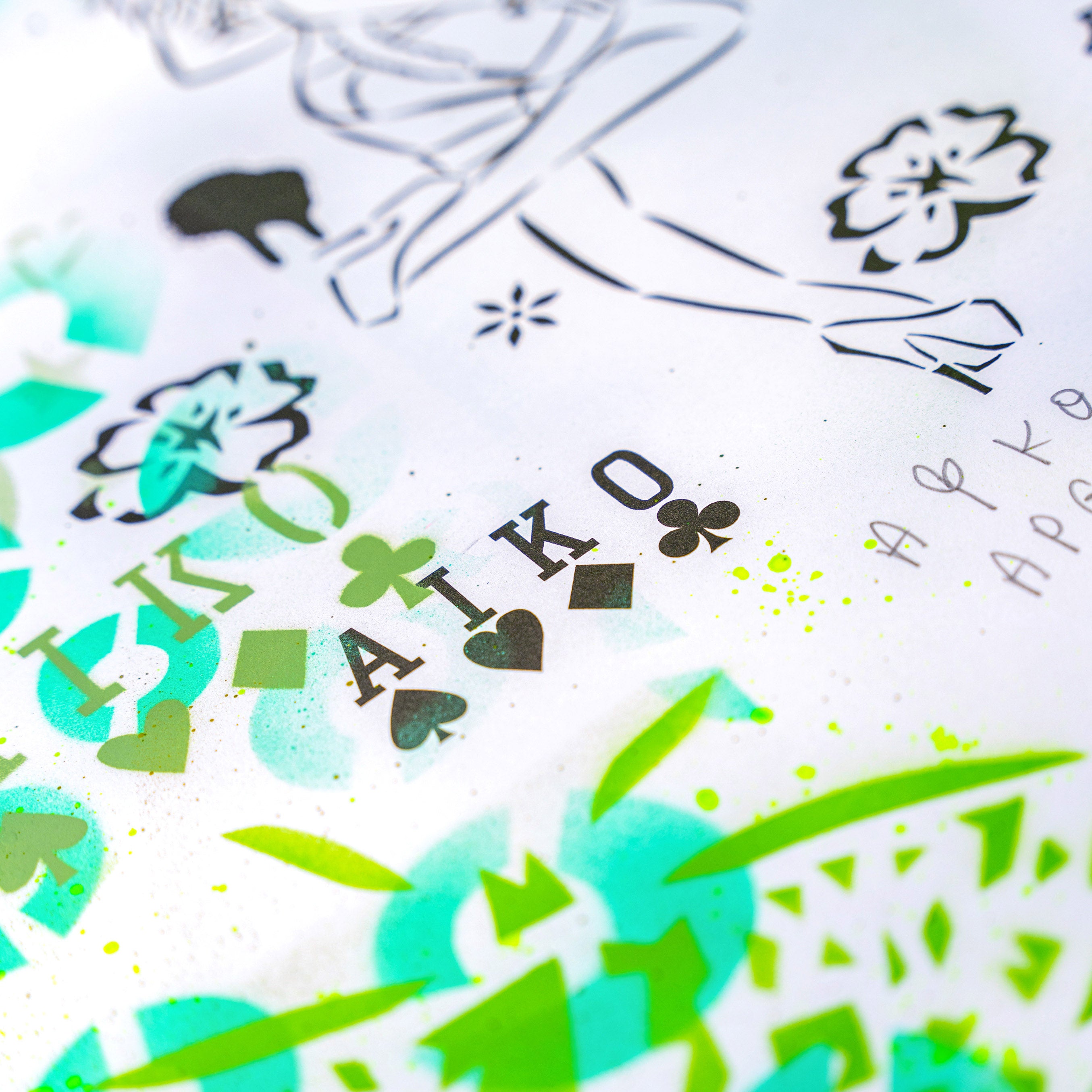AIKO x Pearl Jam Poster GREEN