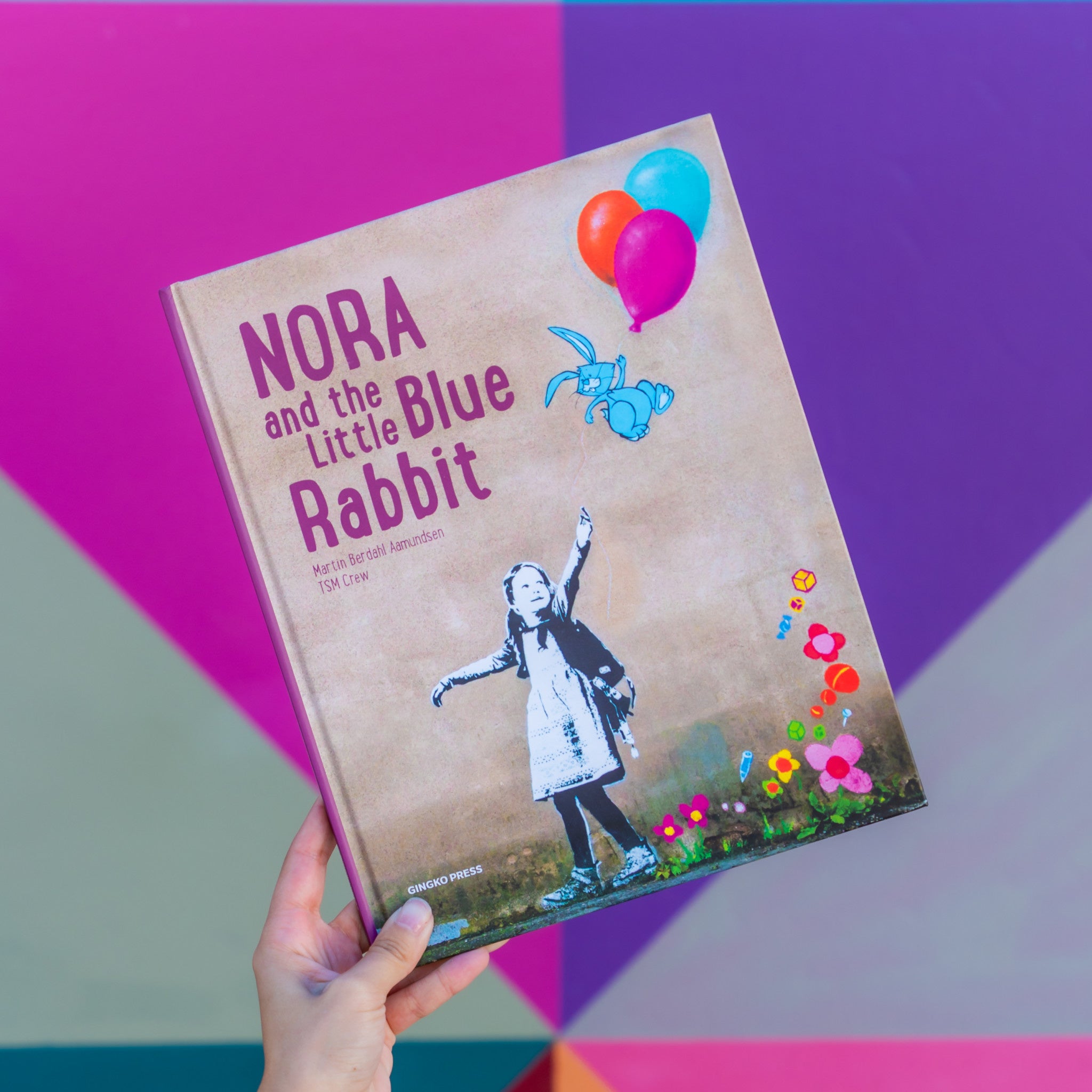 Nora and the Little Blue Rabbit - Wynwood Walls Shop