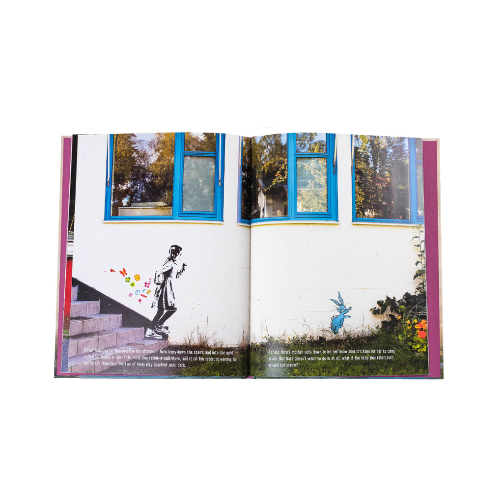 Nora and the Little Blue Rabbit - Wynwood Walls Shop