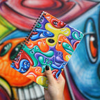 Kenny Scharf Spiral Notebook Yummy - Wynwood Walls Shop