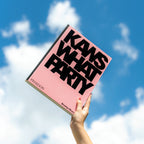 Kaws: What Party (Black on Pink)