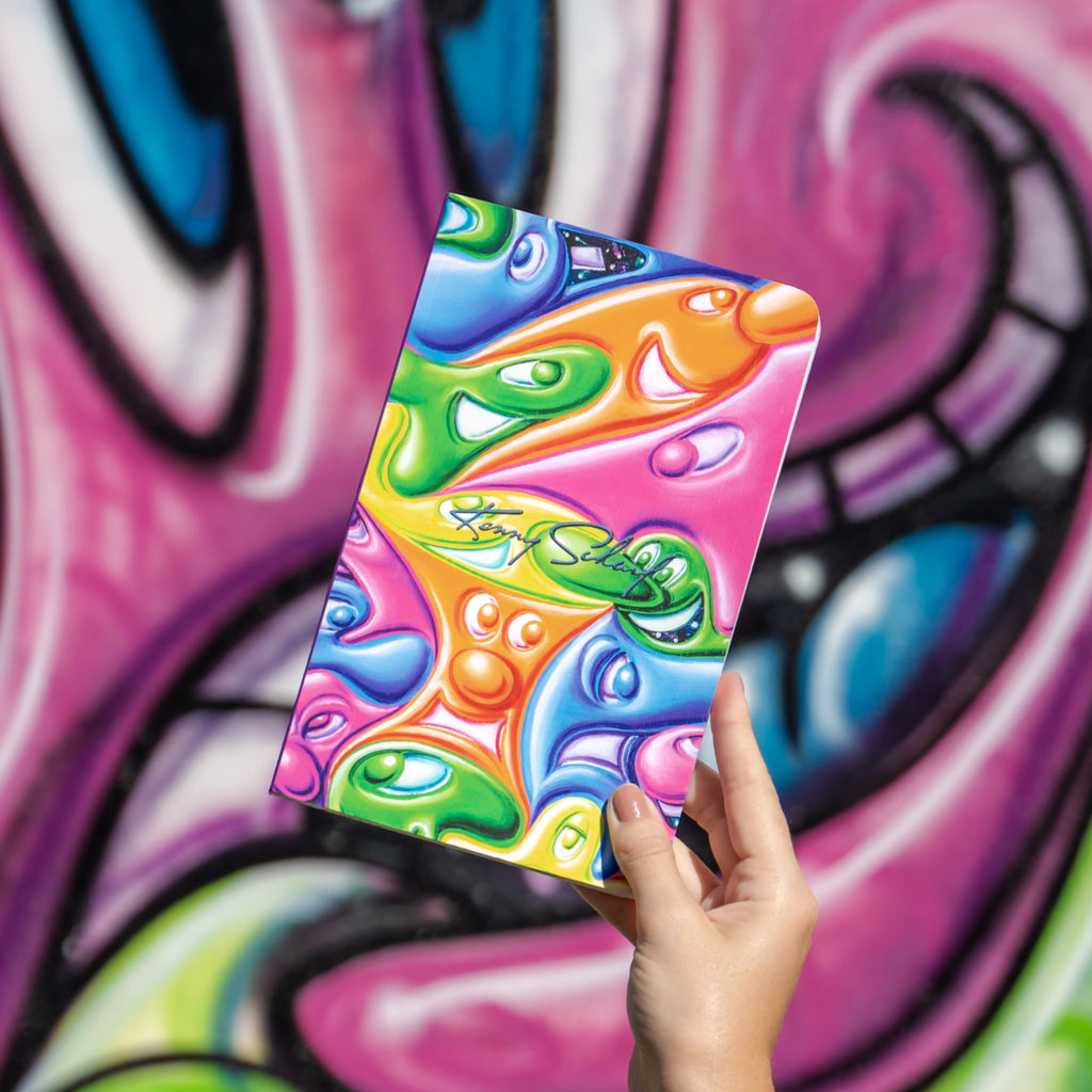 Kenny Scharf Nuffblobz Layflat Notebook - Wynwood Walls Shop