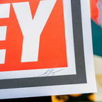 Obey Icon Signed Offset Lithograph - Wynwood Walls Shop