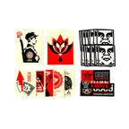 Shepard Fairey Obey Sticker Pack II - Wynwood Walls Shop