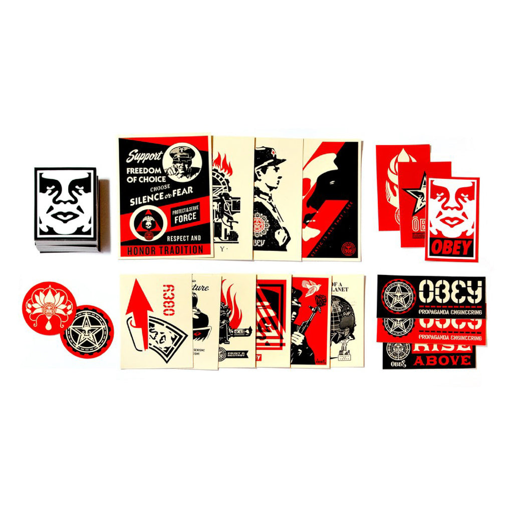 Shepard Fairey Obey Sticker Pack III - Wynwood Walls Shop