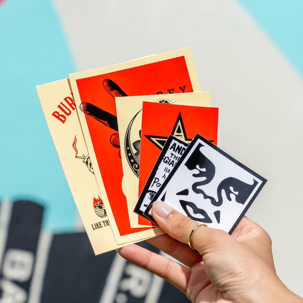 Shepard Fairey Obey Sticker Pack II - Wynwood Walls Shop