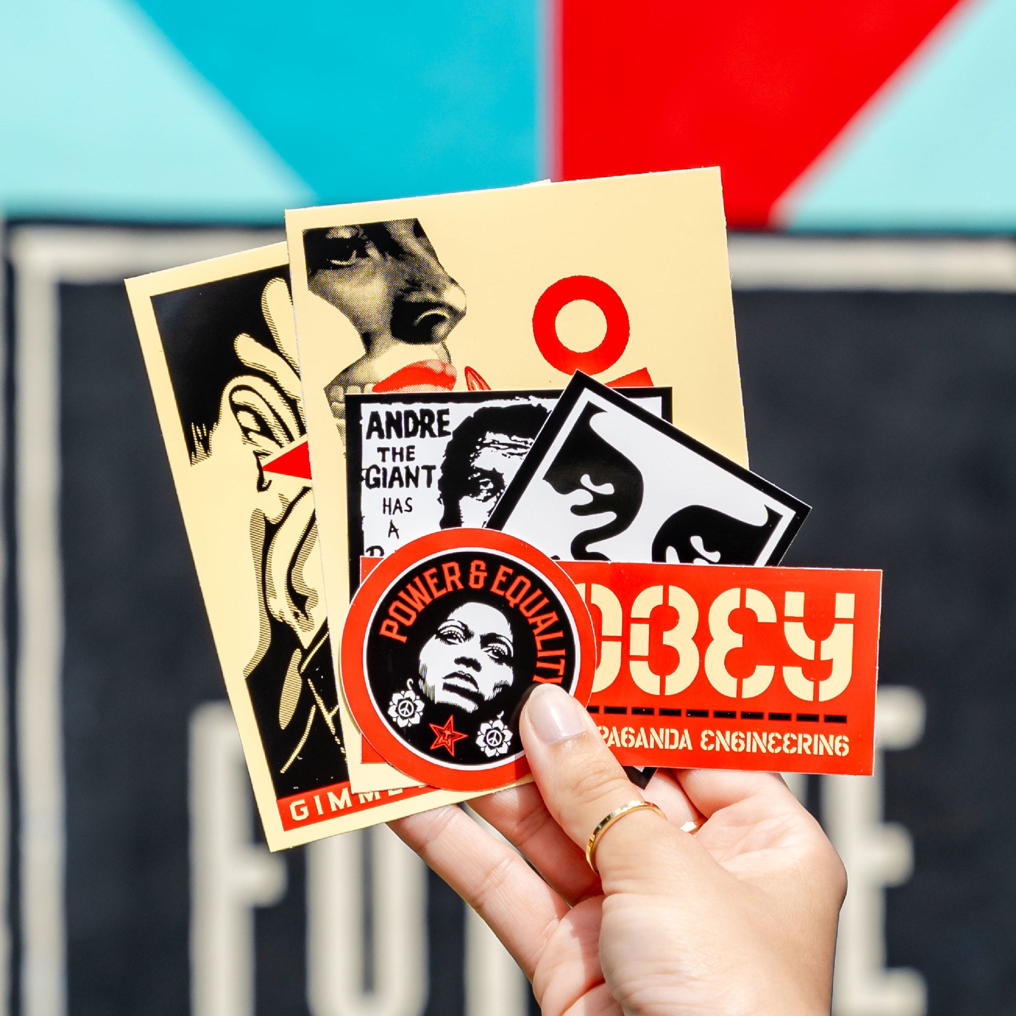 Shepard Fairey Obey Sticker Pack III Secondary image