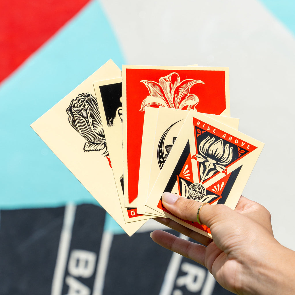 Shepard Fairey Obey Sticker Pack IV - Wynwood Walls Shop