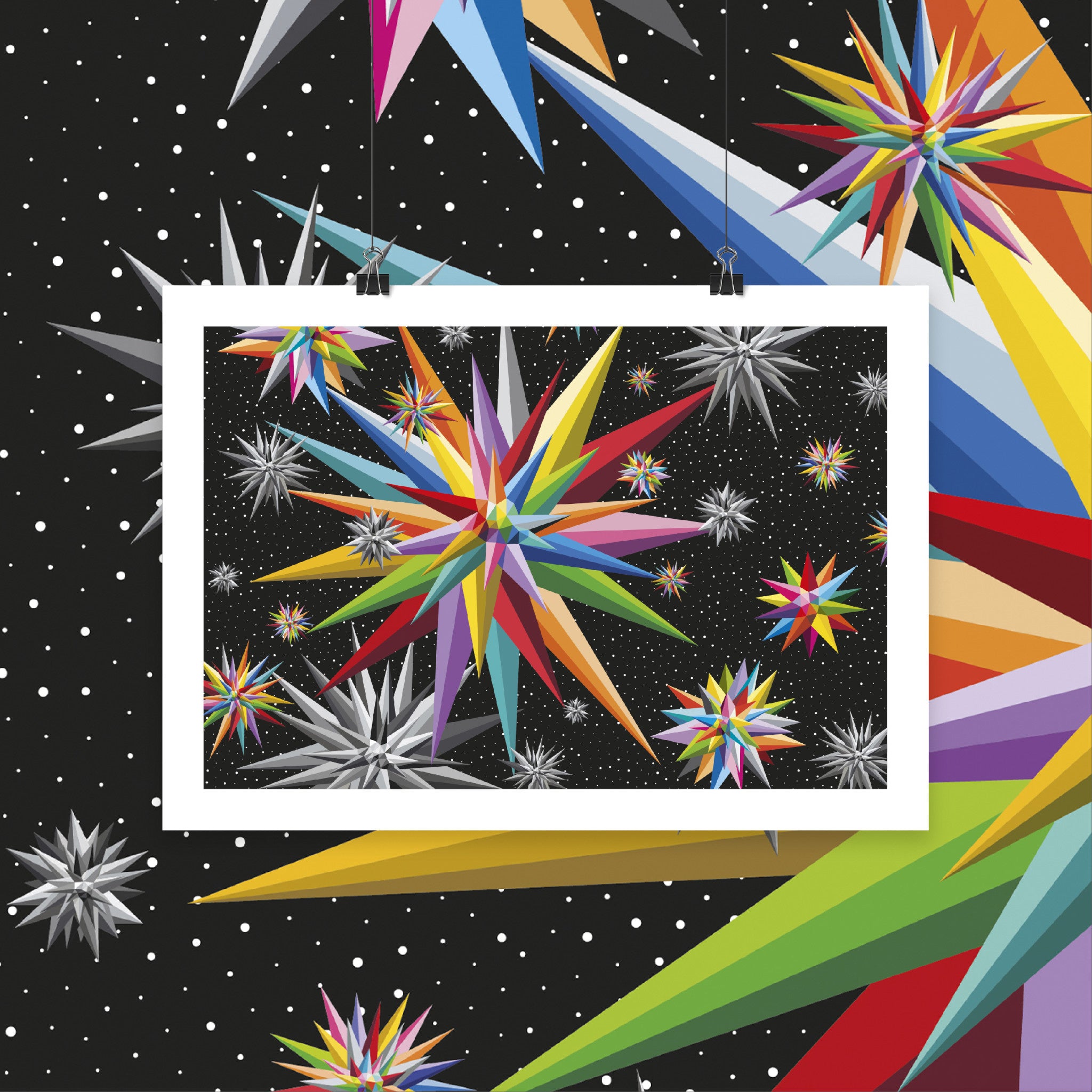Okuda San Miguel x Kaos Star Print – The Wynwood Walls Shop