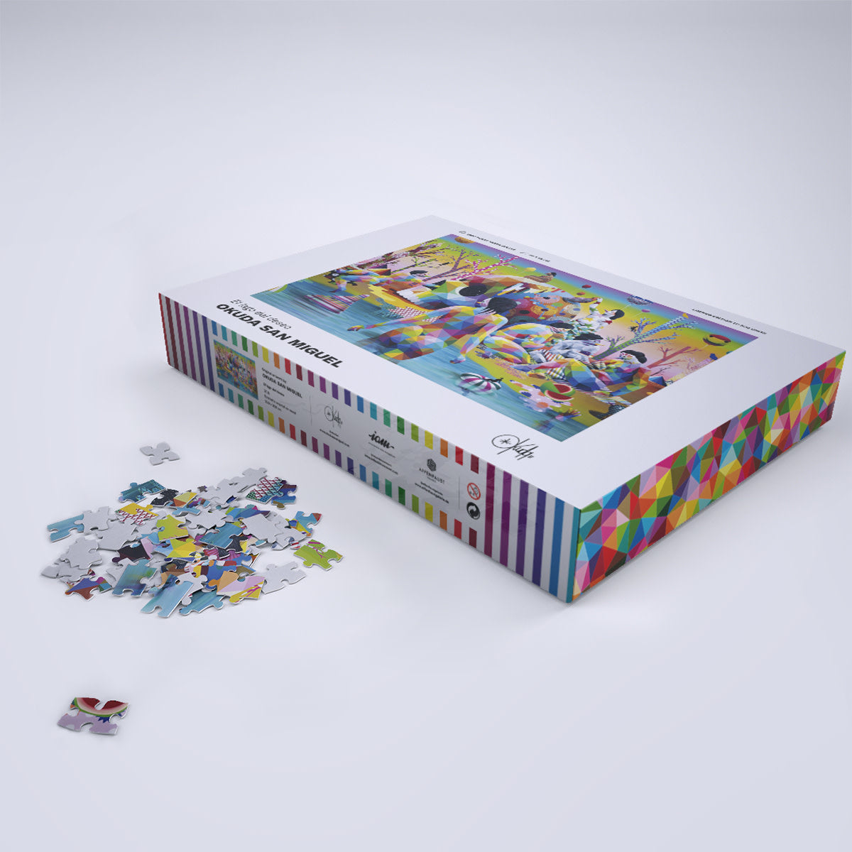 Okuda San Miguel EL LAGO DEL DESEO Puzzle - Wynwood Walls Shop