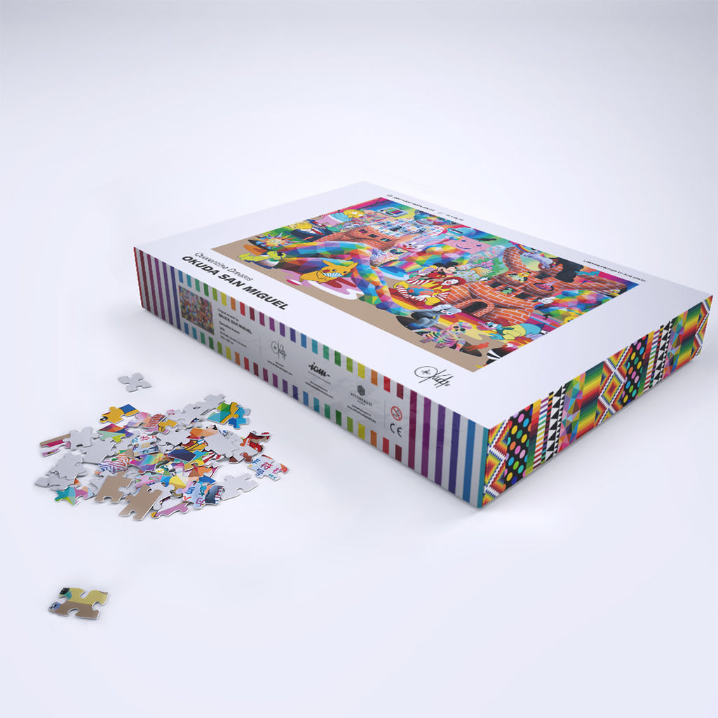 Okuda San Miguel QUARANTINE DREAMS Puzzle - Wynwood Walls Shop