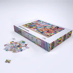 Okuda San Miguel QUARANTINE DREAMS Puzzle - Wynwood Walls Shop
